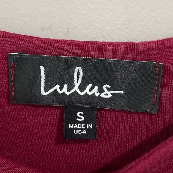 Lulus I Bet m Bodycon Dress Size Small - Picture 3 of 8